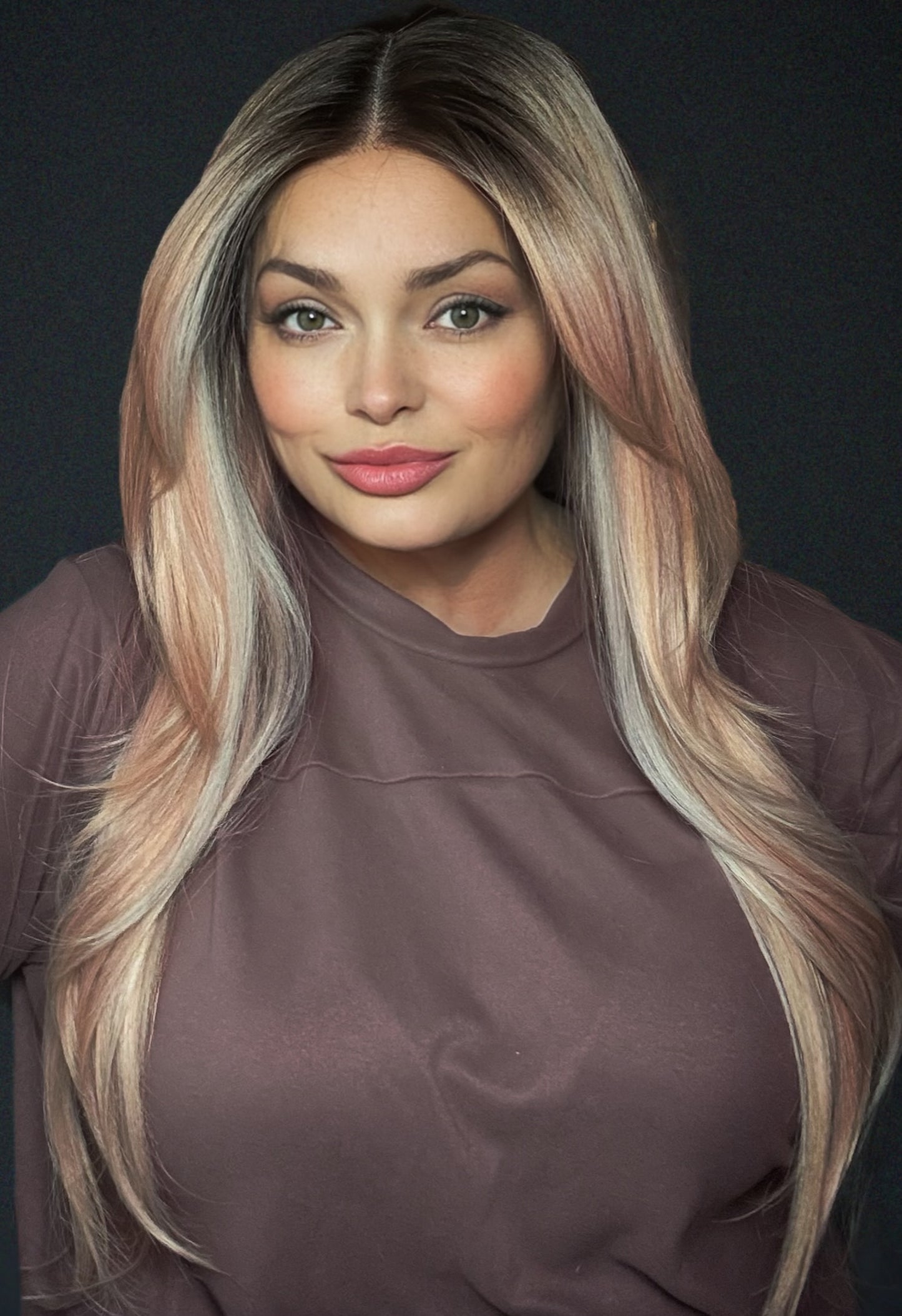 Nel’s Wigs MADISON Pastel Pink