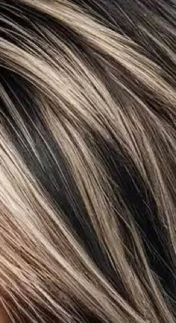 LILY White Ribbon Brunette