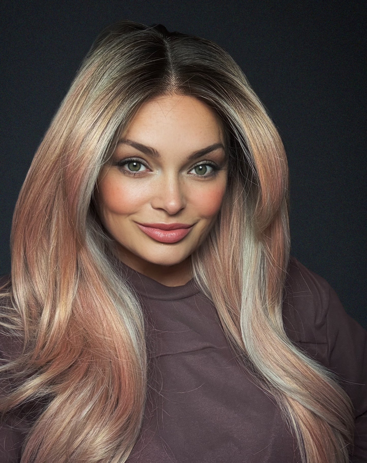 Nel’s Wigs MADISON Pastel Pink