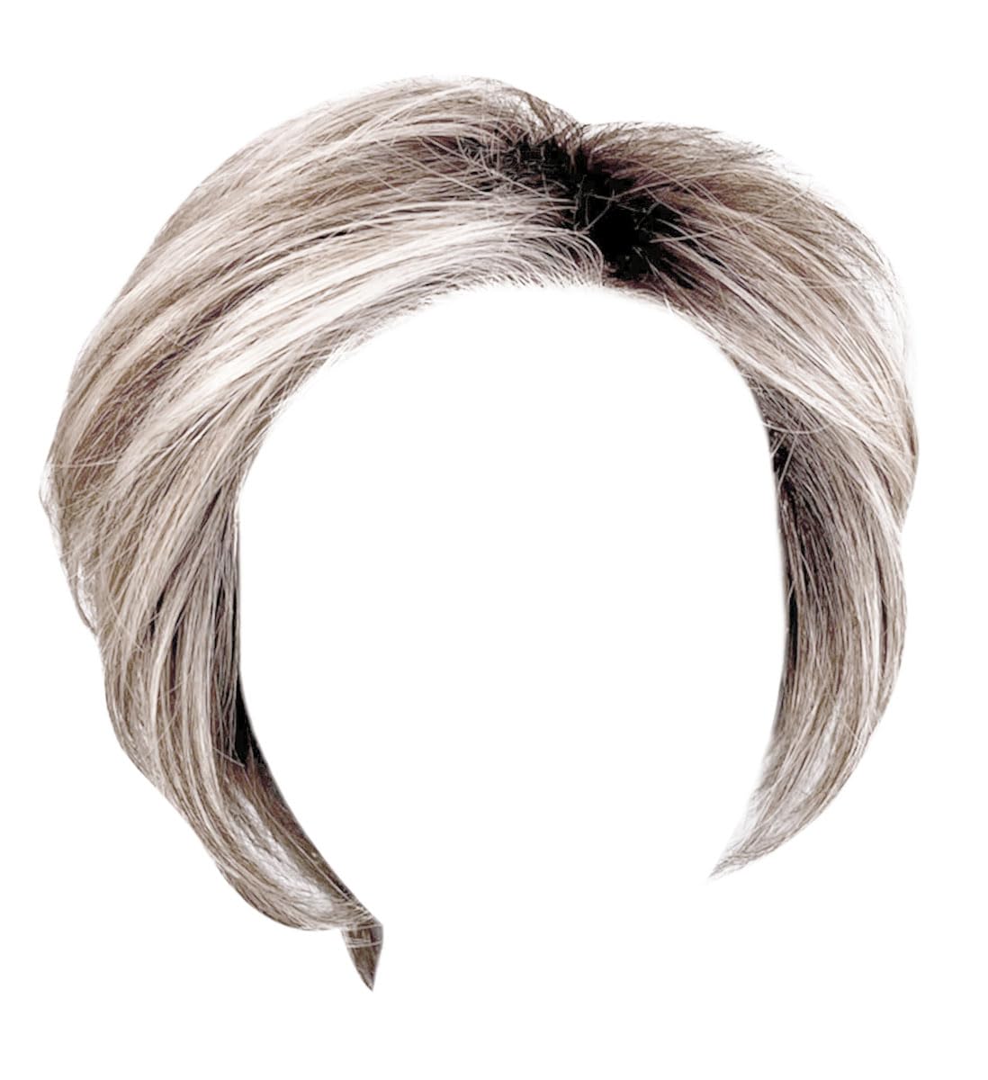 GABOR Keep It Classy Chic Layered Short Cut Wig by Hairuwear, Average Cap - GF17-23SS Iced Latte Macchiato