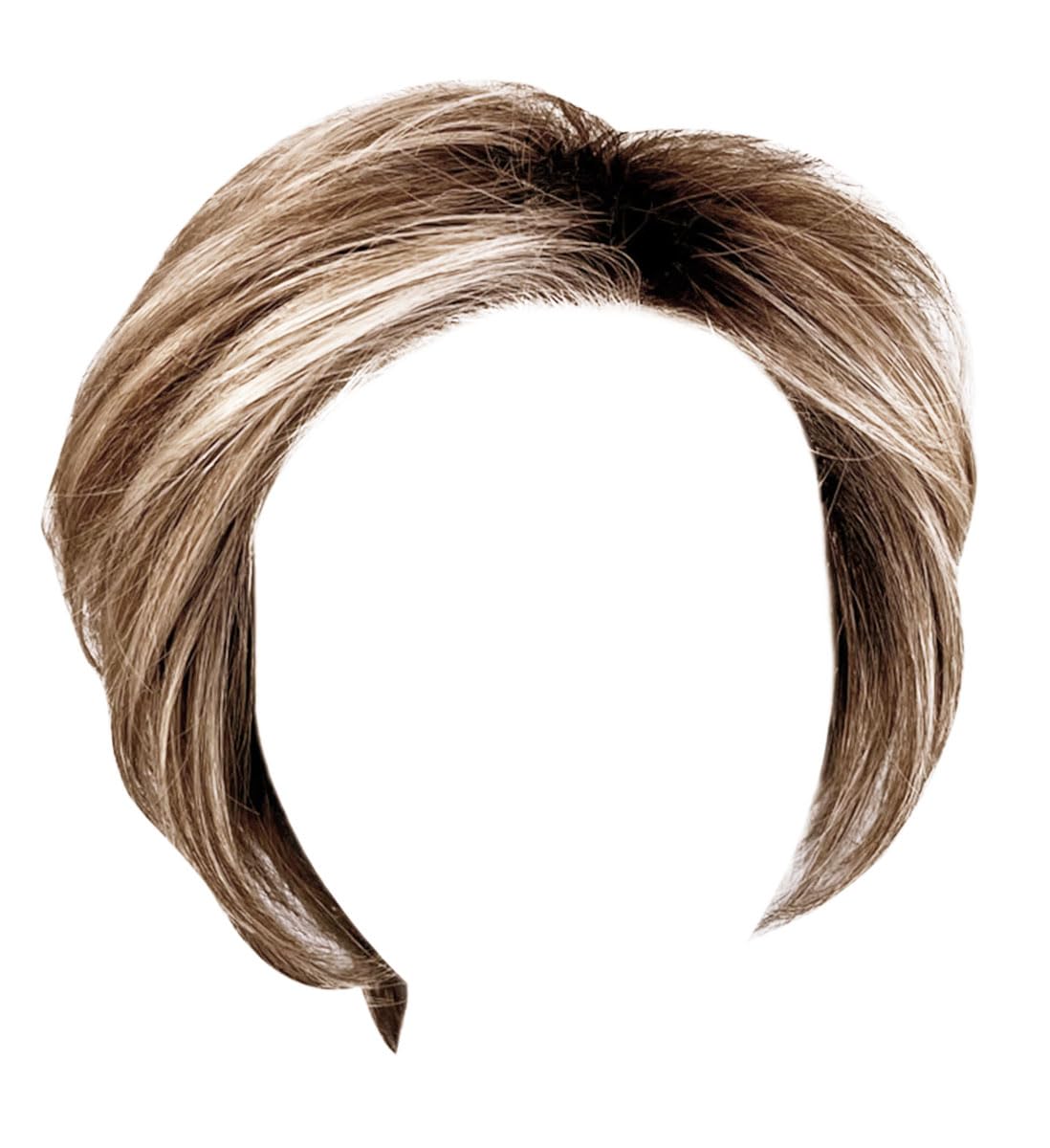 GABOR Keep It Classy Chic Layered Short Cut Wig by Hairuwear, Average Cap - GF17-23SS Iced Latte Macchiato