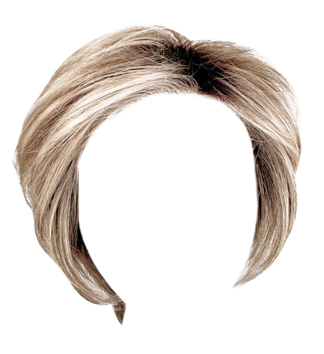 GABOR Keep It Classy Chic Layered Short Cut Wig by Hairuwear, Average Cap - GF17-23SS Iced Latte Macchiato