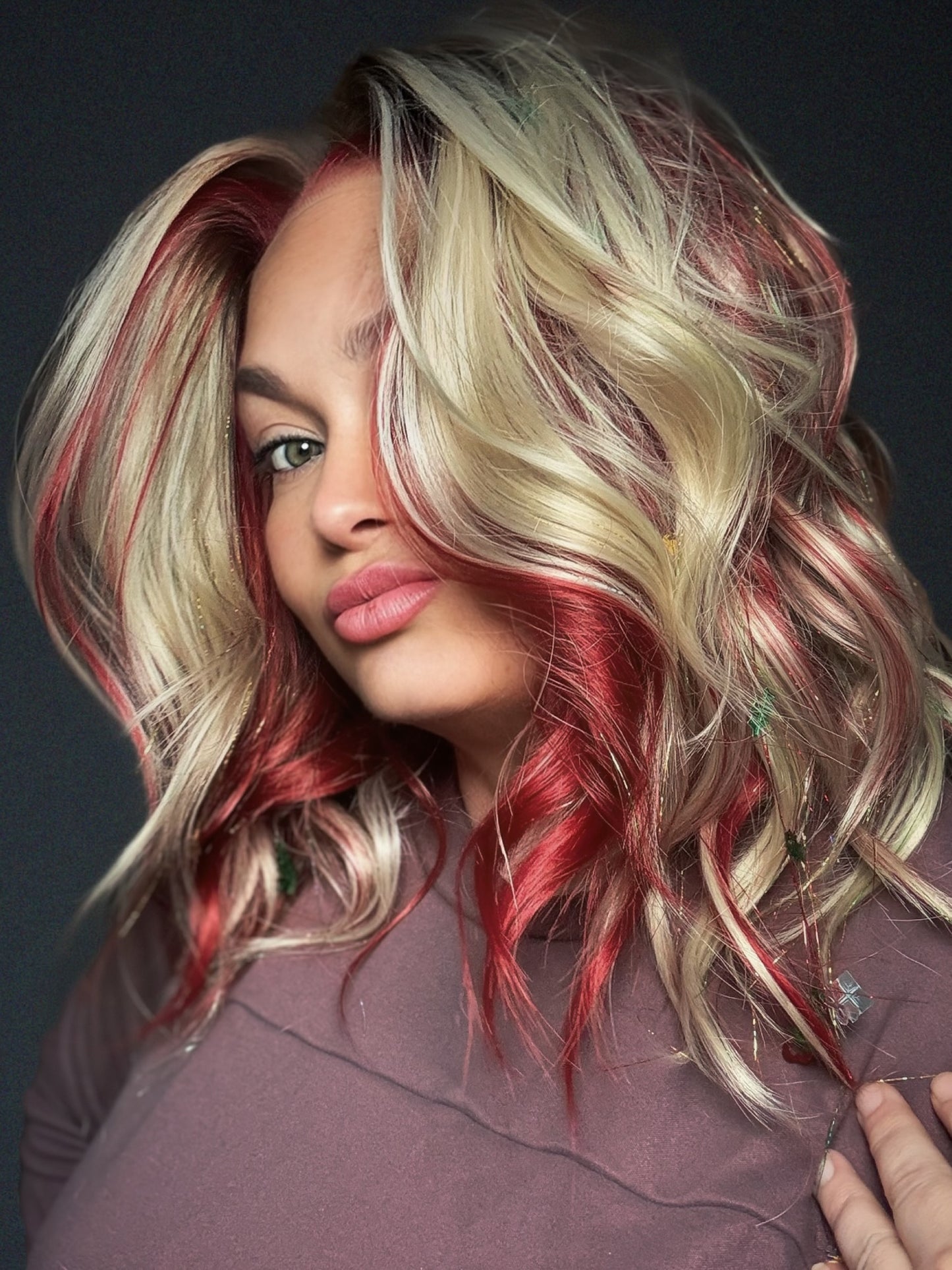 CSC jolly something Christmas Tinsel