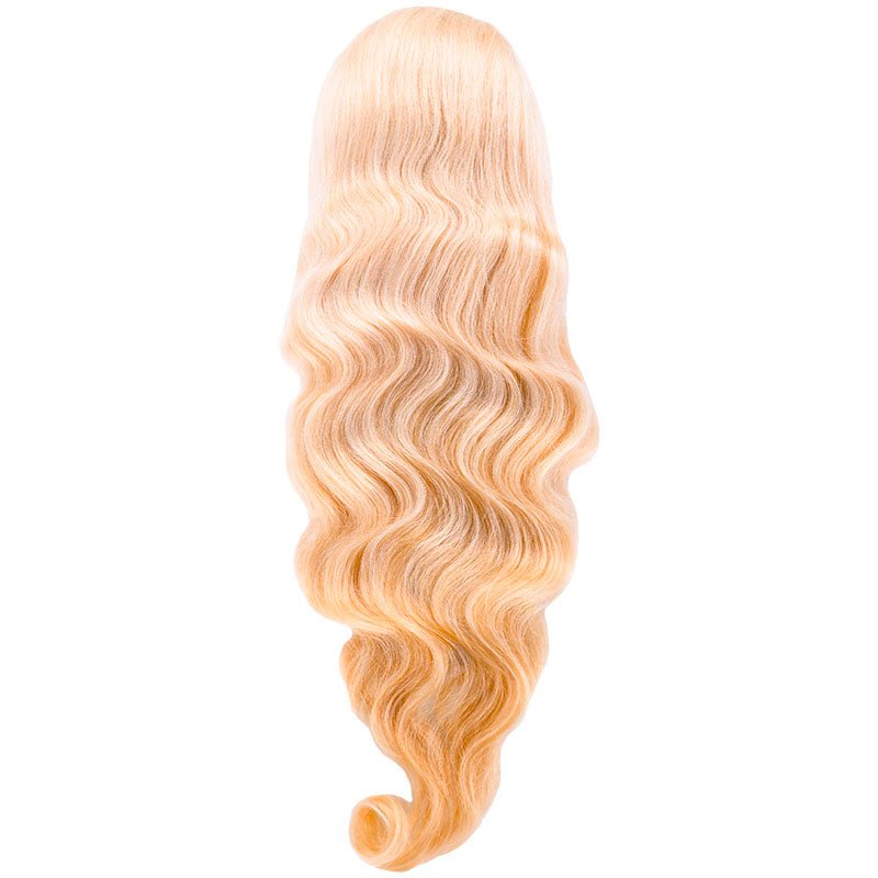 Blonde Body Wave 13x4 Transparent Lace Front Human Hair Wig