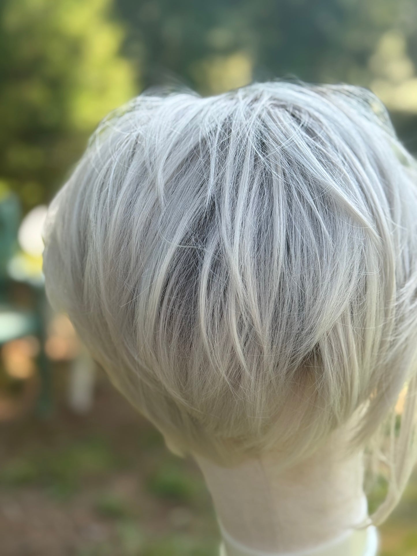 LILY White Ribbon Brunette