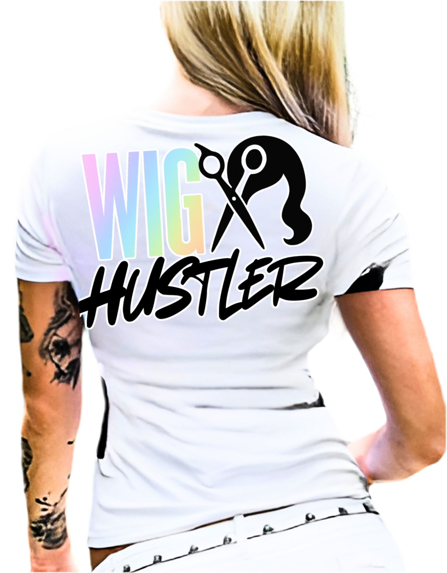 “WIG DEALER” Women’s basic softstyle t-shirt
