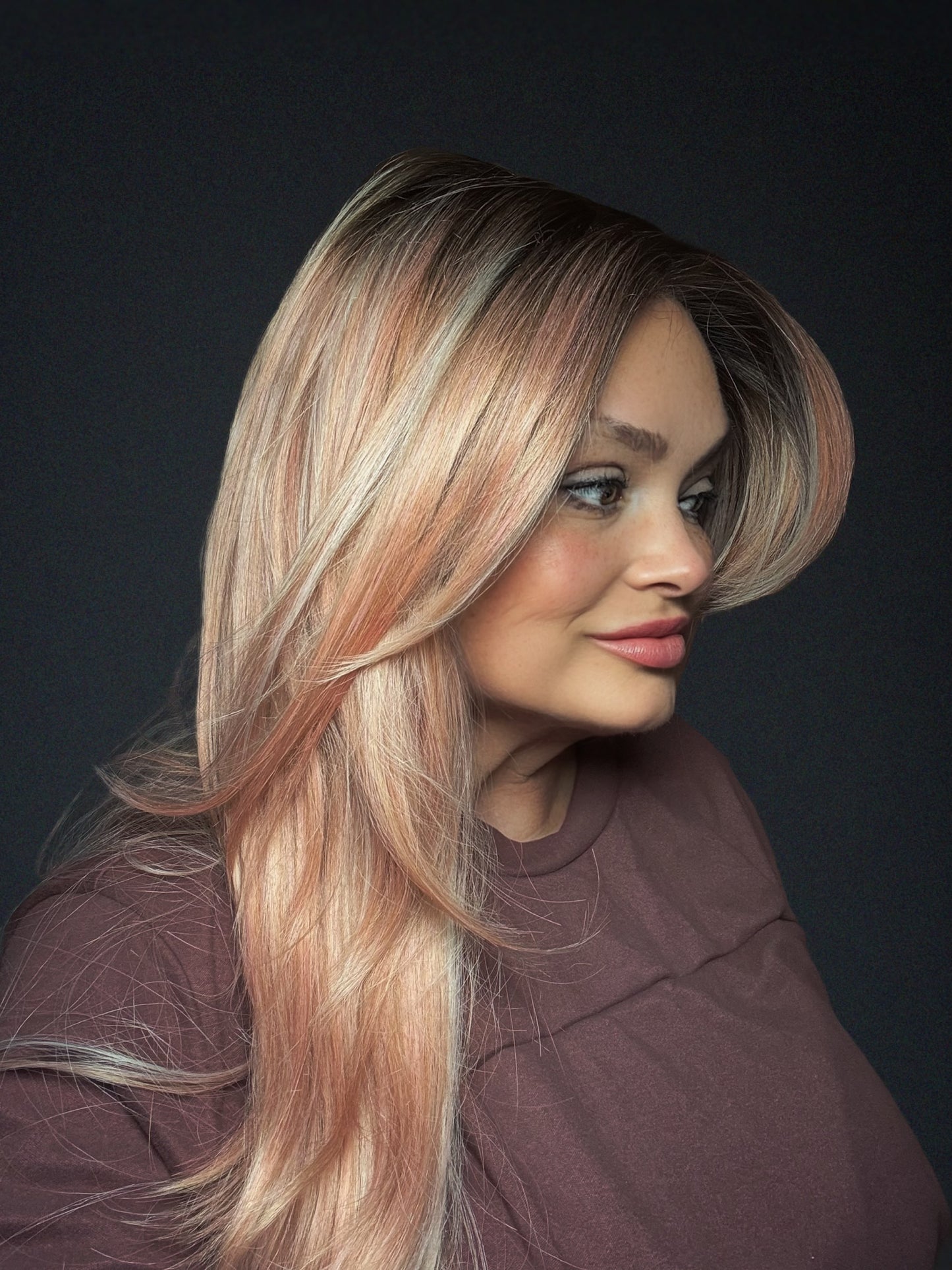 Nel’s Wigs MADISON Pastel Pink