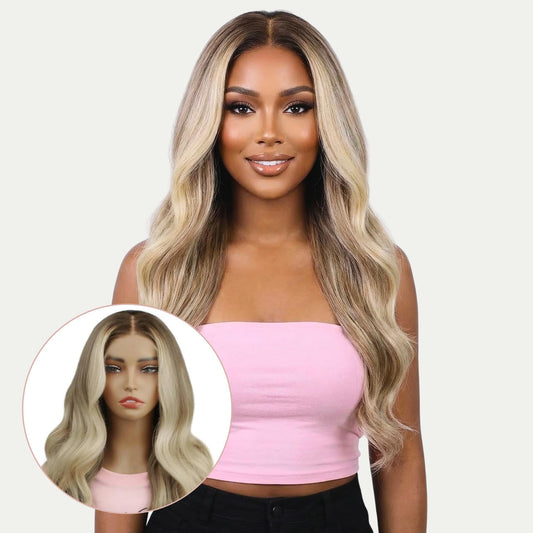 Gabriella Glueless 5x5 HD Lace Professionally Colored 100% Human Hair Closure Wig