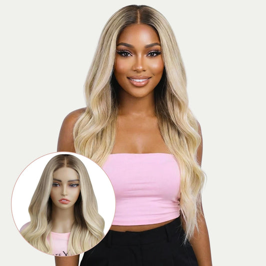 Ruby Glueless 5x5 HD Lace Professionally Colored 100% Human Hair Closure Wig