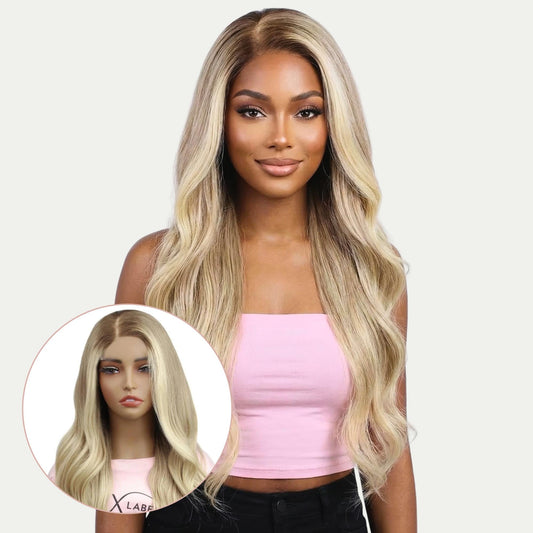 Taylor Glueless 5x5 HD Lace Professionally Colored 100% Human Hair Closure Wig