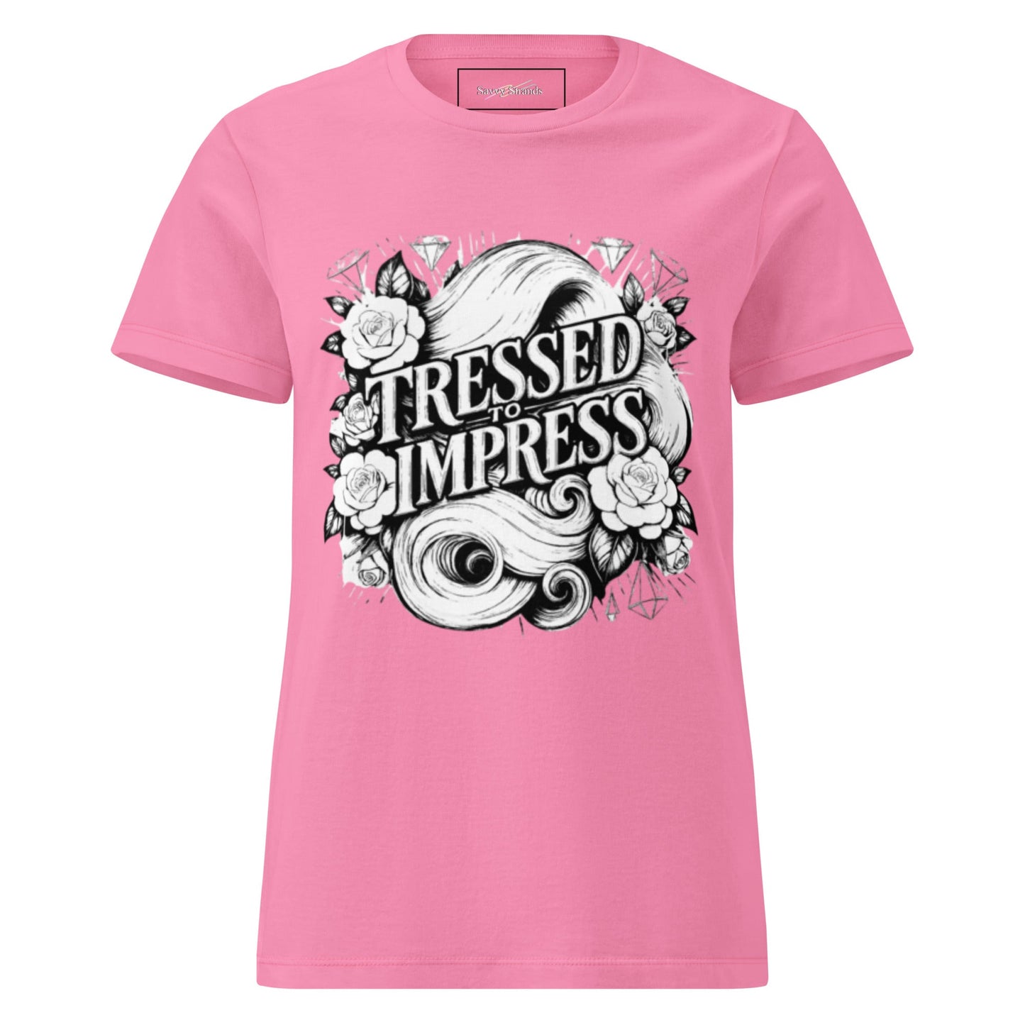 Tressed to impress Women’s basic softstyle t-shirt