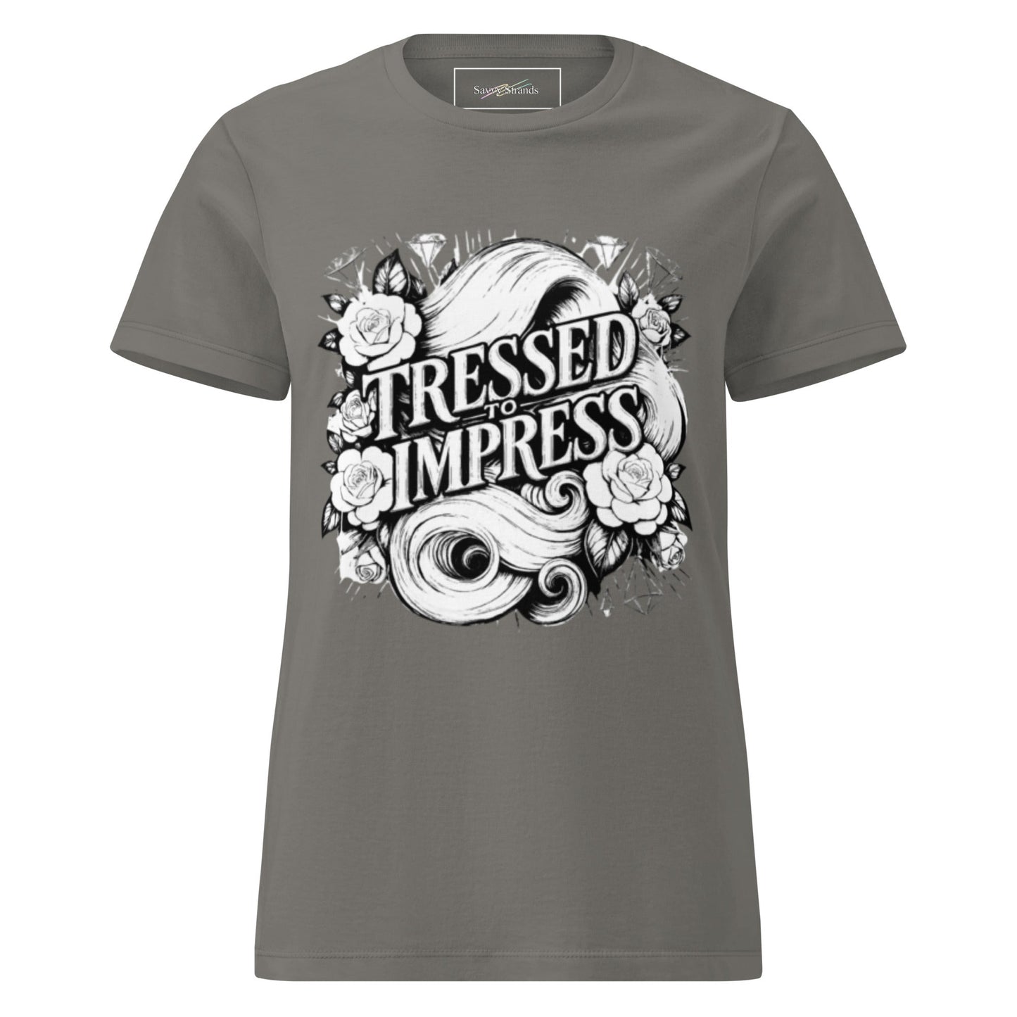 Tressed to impress Women’s basic softstyle t-shirt