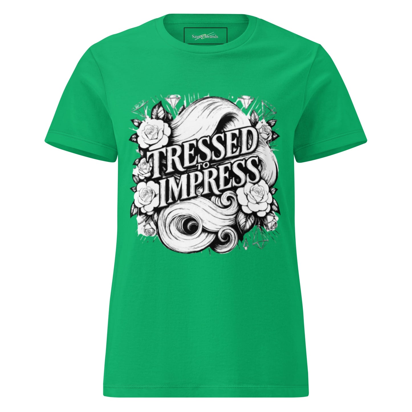 Tressed to impress Women’s basic softstyle t-shirt