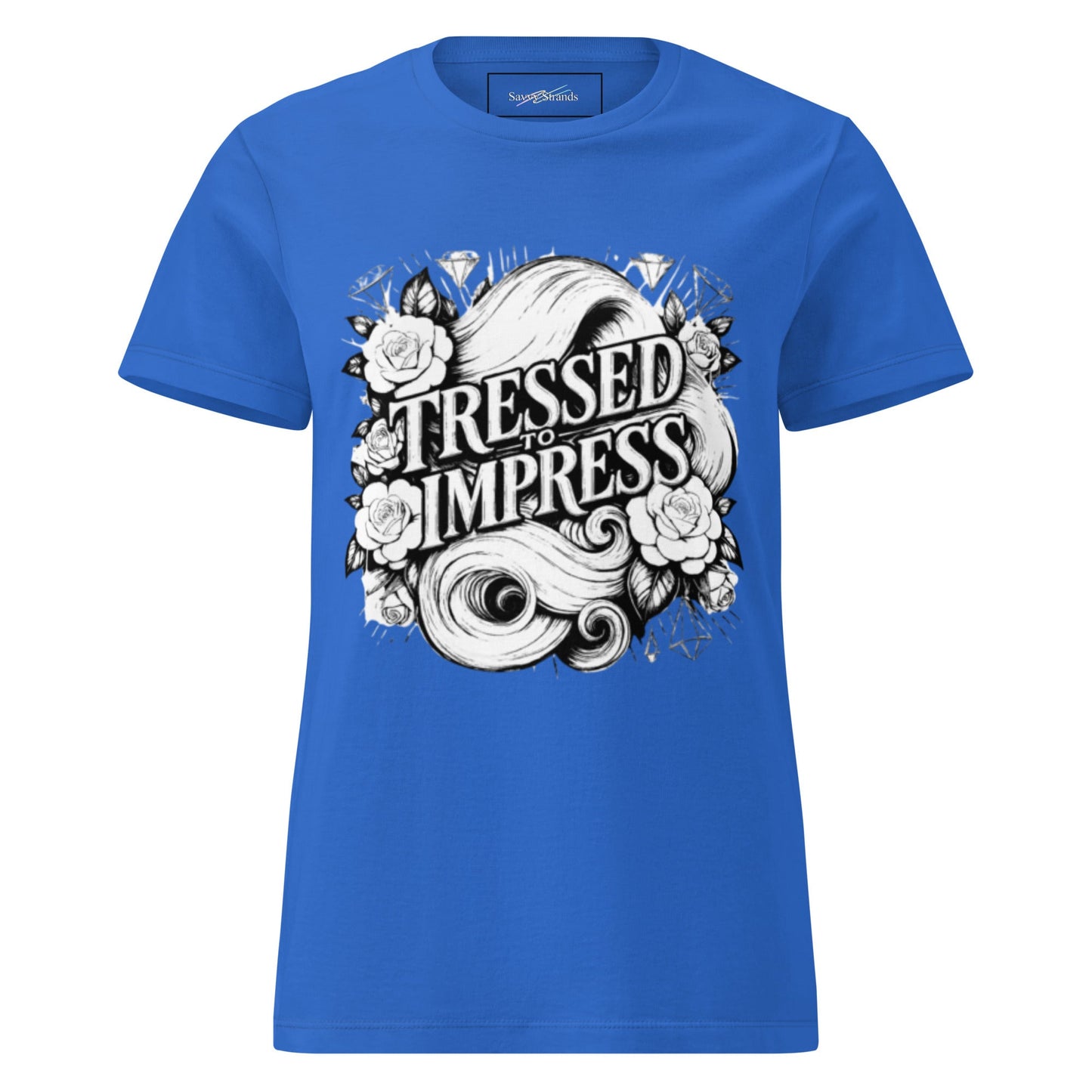 Tressed to impress Women’s basic softstyle t-shirt