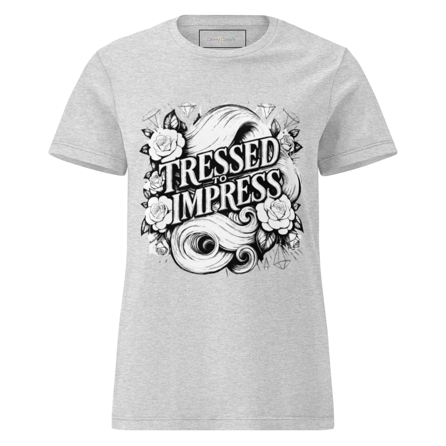 Tressed to impress Women’s basic softstyle t-shirt